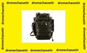 sac tactique first responders multi-compartiments avec sangle bandouillere, modele noir
