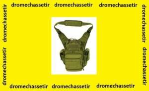 sac tactique first responders avec sangle bandouillere, modele vert kaki
