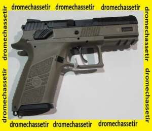 Pistolet semi automatique CZ P-07, FDE tan , cal 9x19, decocking