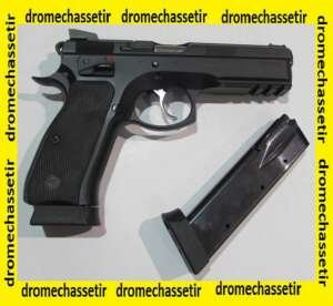 Pistolet Semi auto CZ 75 SP01 Shadow avec mallette et 1 chargeur supplementaire, occasion