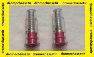 lot de 2 douilles amortisseur en plastique pour calibre 45/70