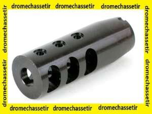 Frein de bouche Deltac pour VZ58 triple events en acier noir