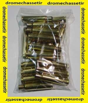 Lot de 20 douilles de 7,5x55 Suisse, de marque Partizan Neuf