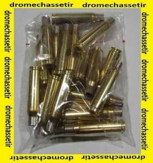lot de 20 douilles laiton Partizan Calibre 308 winchester, amorcage boxer
