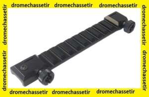 rail picatinny pour carabine sauer 303, noir