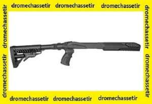Crosse Pliante FAB DEFENSE pour Ruger 10/22 avec garde main 3 rails picatinny , noir