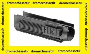Pompte triple rails picatinny en 21mm de largeur pour Remington 870, FAB DEFENSE, noir