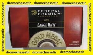 Boite de 1000 amorces Large Rifle Match, Federal 210M