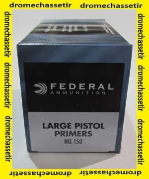 pack de 1000 amorces large Pistol de marque Federal 150