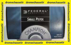 boite de 1000 amorces federal small pistol