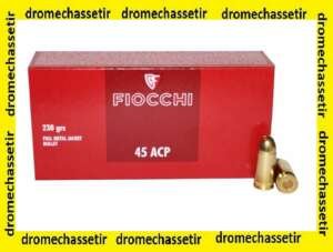 Boite 50 cartouches Fiocchi, 45 acp , 230 grains FMJRN