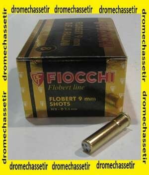 boite de 50 cartouches 9mm Flobert, plombs N°8