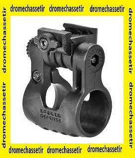 anneau tactique orientable multiposition pour lampe et laser FAB DEFENSE, diametre 28mm