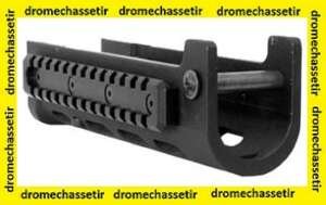 garde main Fab defense , aluminium pour FN-MAG, noir