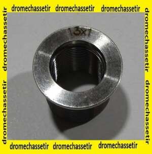 Bague Hausken adaptateur silencieux en filetage 13x1 a 18x1