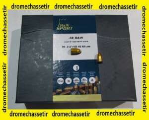 Boite 500 ogives H&N cal 32 (0.314) 100 grains round nose