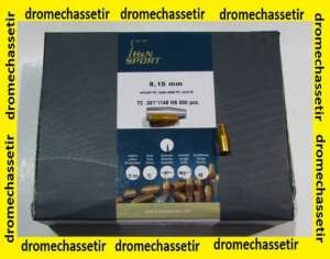 Boite 500 Ogives H&N cal 8,15 (0.321"), 148 grains Tronconique