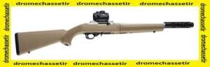 Crosse hogue soft rubber pour ruger 10/22 Take down, FDE