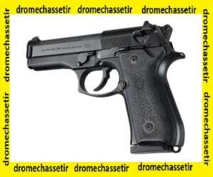 plaquettes Hogue pour Beretta 92, soft touch noir