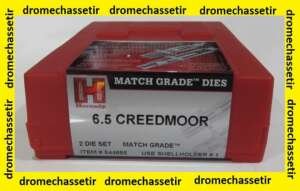 Jeux 2 outils Hornady Match Grade , cal 6,5 Creedmoor, ref 544655