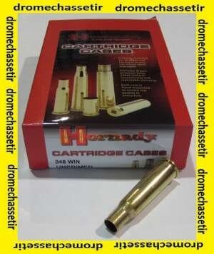 boite de 20 douilles de calibre 348 Winchester, de marque Hornady ref 86841