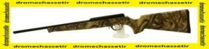 Carabine de tir ISSC, calibre 22lr , systeme a verrouillage lineaire, crosse synthetique camo