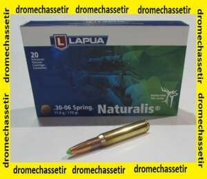 1 boite de 20 cartouches en 30-06, LAPUA Naturalis 170 grains