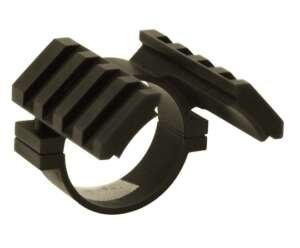 Anneau diametre 34mm a double rails pour lampe et laser