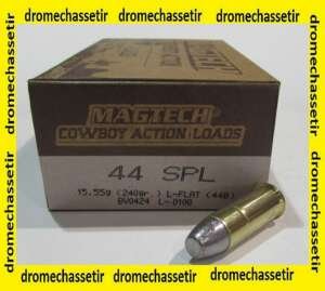 boite de 50 cartouches Magtech cal 44 special , 240 grains L-Flat