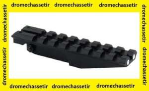 Rail picatinny de 21mm de largeur, montage de hausse pour AK 47
