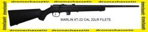 Carabine a verrou Marlin XT-22 synthetique, cal 22lr, filetée