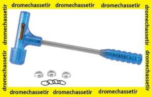 Marteau a inertie Frankford arsenal du cal 22 hornet au 45/70gov, 3 jeux de machoires