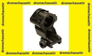 Anneau de montage tactique pour rail picatinny, Haut, diametre 30mm et 25,4mm