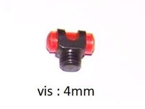 Mire rouge pour fusil avec vis de diametre de 4mm