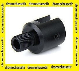 adaptateur pour silencieux pour ruger 10/22 et american rimfire, noir