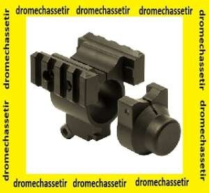 Montage baïonnette avec bouble rail picatinny et grenadiere pour Mossberg 500
