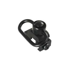 anneau de grenadiere a bouton poussoir  avec fixation sur rail
