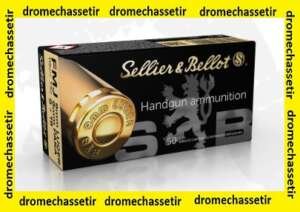 BOITE 50 CARTOUCHES SELLIER BELLOT, CAL 9X19, 115 GRAINS FMJ
