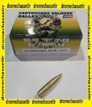 lot 50 ogives GPA 8mm Lebel 195 grains , 12,7 grammes