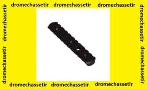 Rail picatinny de 21mm de largeur et 12,5cm de long pour chassis MDT TAC
