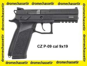 Pistolet CZ P-09, cal 9x19, avec malette