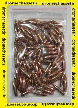 Sachet 100 Ogives Partizan cal 30 (0.308), 175 grains FMJBT sniper