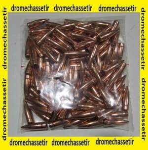 lot de 100 ogives Partizan calibre 30, FMJBT 139 grains