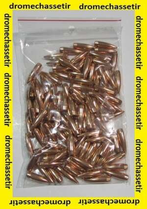 lot 100 ogives Partizan , diametre 311, FMJBT en 150 grains, pour 303 british et 7,62x54R