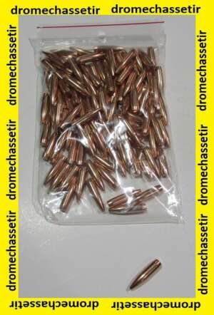 sachet de 100 ogives Partizan , calibre7mm (0.284), 150 grains HPBT