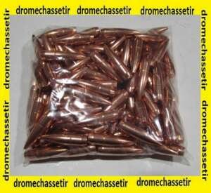 sachet 100 ogives Partizan, calibre 30, 168 grains HPBT Match, B496