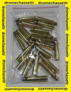 lot de 20 douilles Partizan Calibre 6,5x55, amorcage boxer