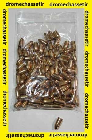 sachet de 100 ogives Partizan, cal 30, 110 grains FMJ Round Nose special 30m1