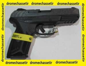 pistolet semi automatique Ruger Security-9, cal 9x19, chargeur 15+1, noir