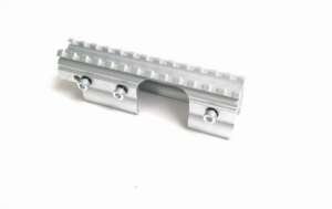 Montage rail picatinny pour ruger MK1 et MK2 silver